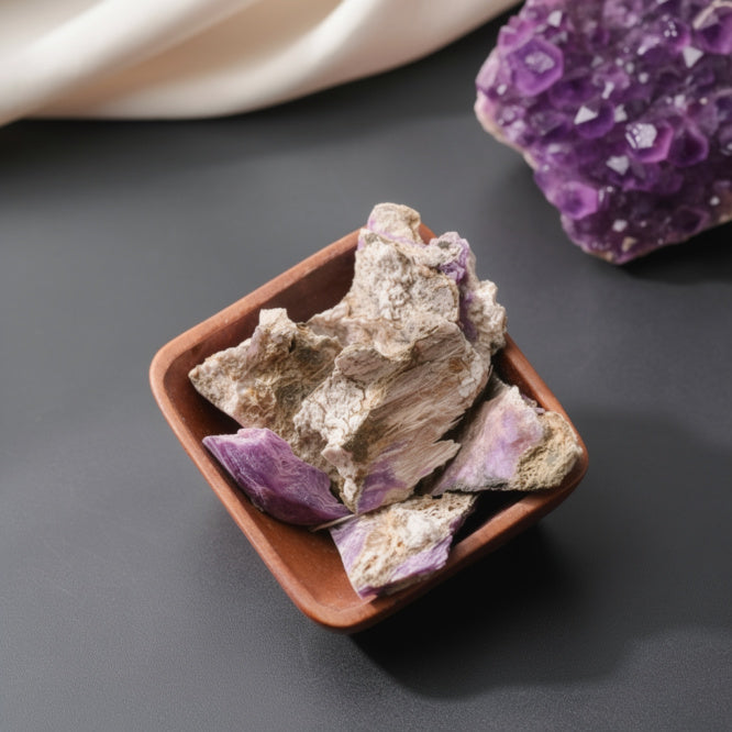 Kalavati Agate Premium Raw Charoite Crystal