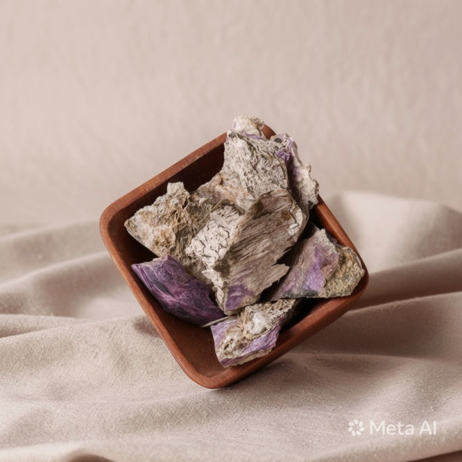 Kalavati Agate Premium Raw Charoite Crystal