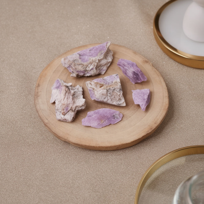 Kalavati Agate Premium Raw Charoite Crystal