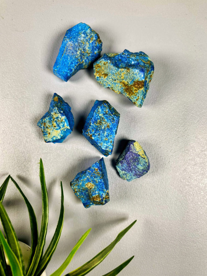 Kalavati Agate Premium Medium Raw Lapis Lazuli Stone