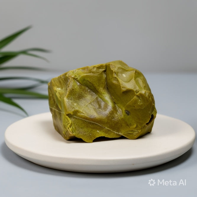 Kalavati Agate Premium Raw Green Opal Crystal