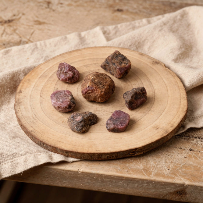 Kalavati Agate Premium Raw Ruby Crystal