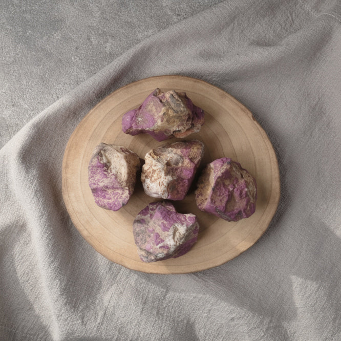 Kalavati Agate Natural Purpurite Crystal