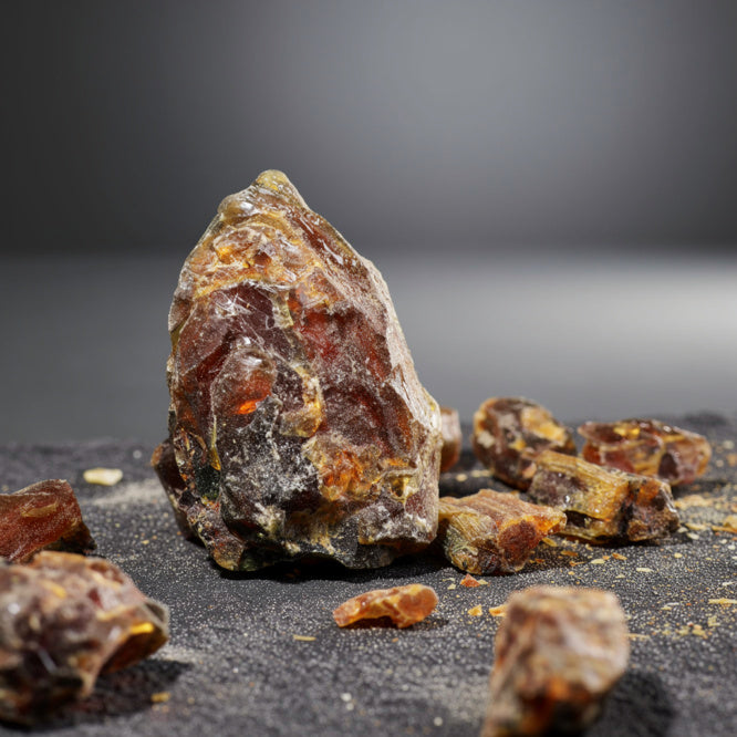 Kalavati Agate Natural Blue Amber Stone