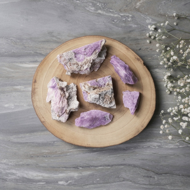 Kalavati Agate Premium Raw Charoite Crystal