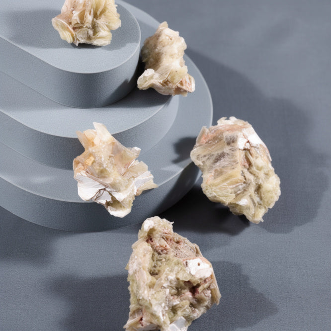 Kalavati Agate Premium Raw Muscovite Crystal Cluster