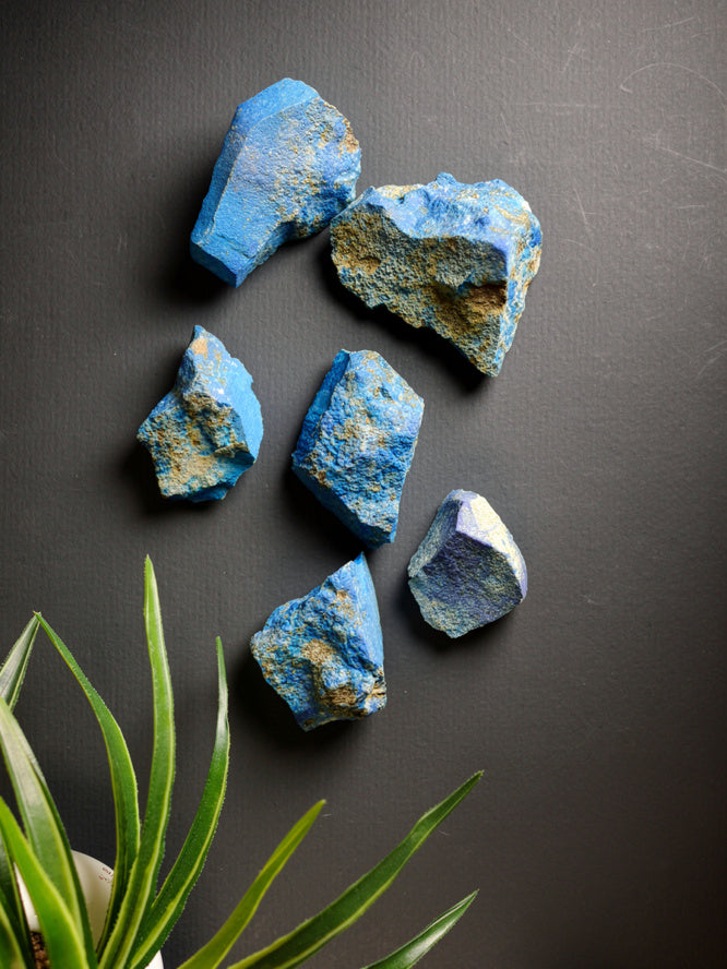 Kalavati Agate Premium Medium Raw Lapis Lazuli Stone