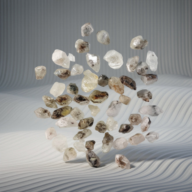 Kalavati Agate Authentic Herkimer Diamond Crystal