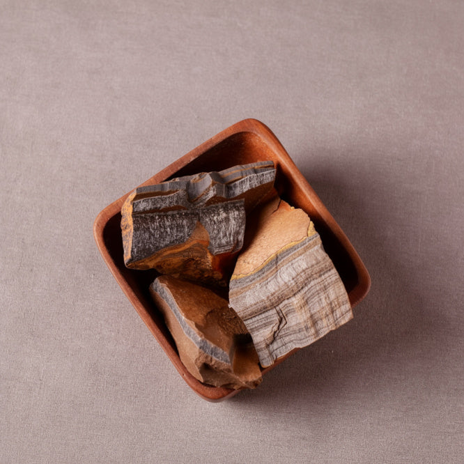 Kalavati Agate Premium Raw Tiger Iron Stone