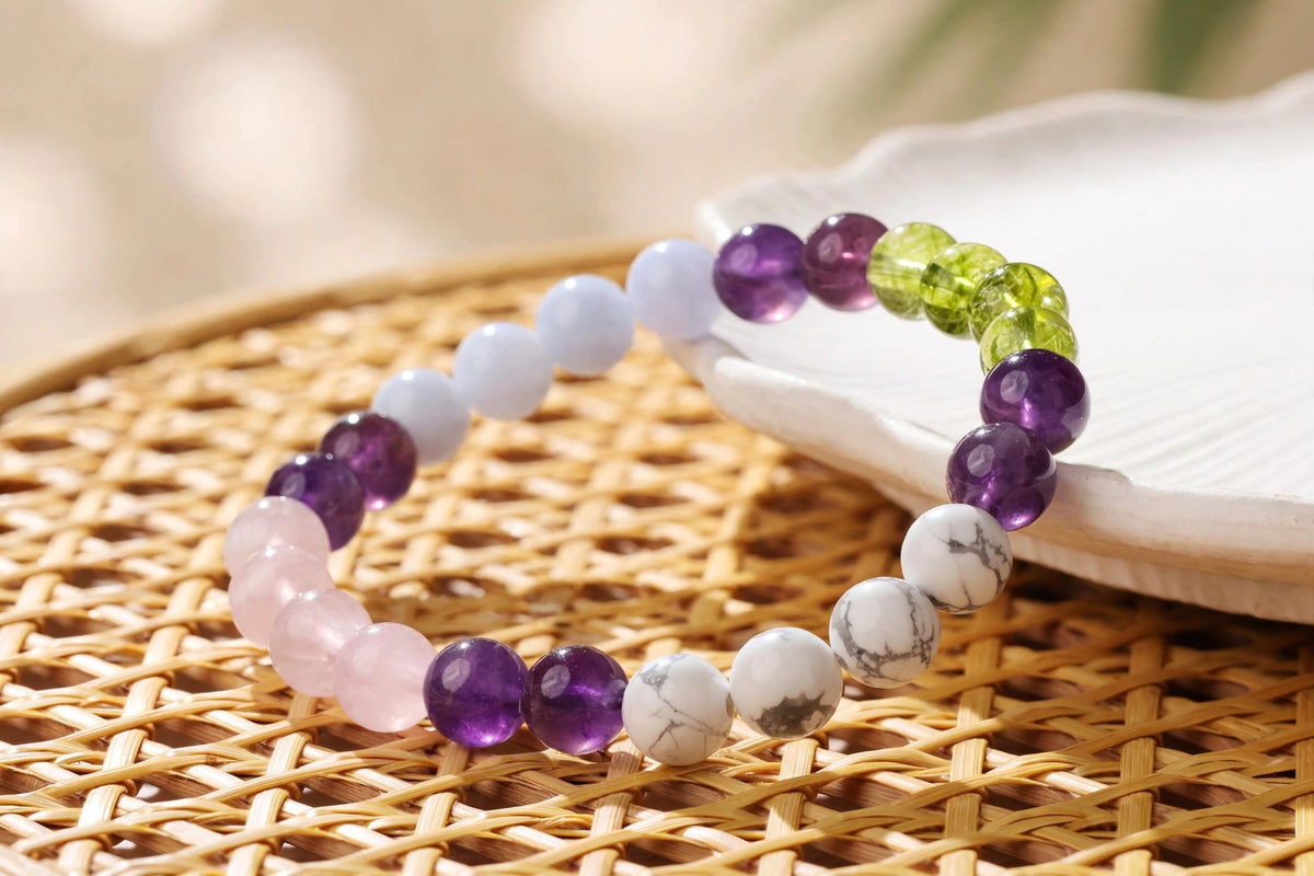 Kalavati Agate Calm & Anger Relief Crystal Bracelet