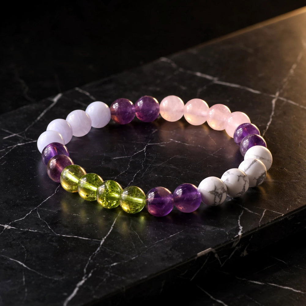 Kalavati Agate Calm & Anger Relief Crystal Bracelet