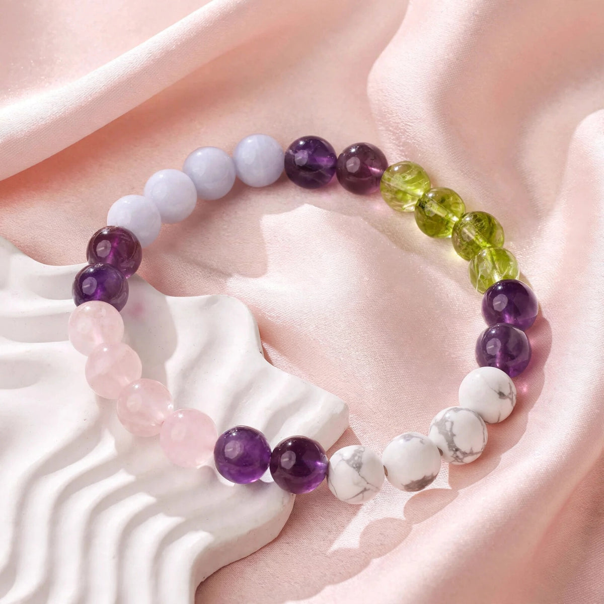 Kalavati Agate Calm & Anger Relief Crystal Bracelet