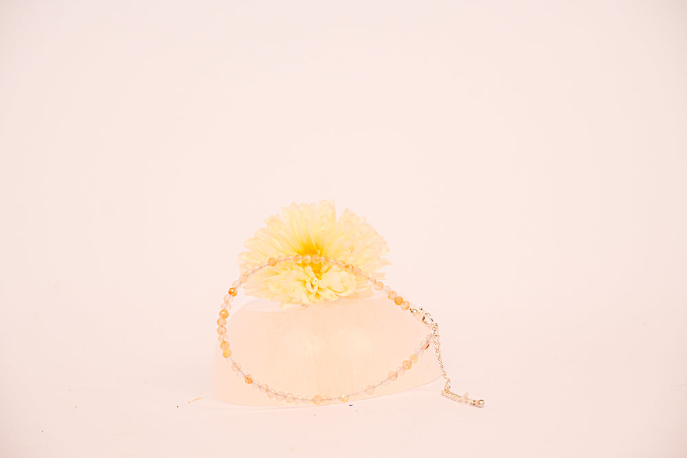 Kalavati Agate Golden Citrine Glow  Bracelet