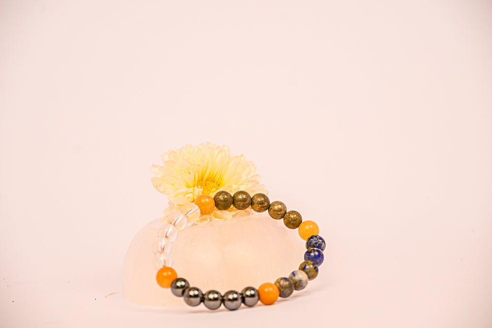 Kalavati Agate Tricolor Energy Stone Bracelet
