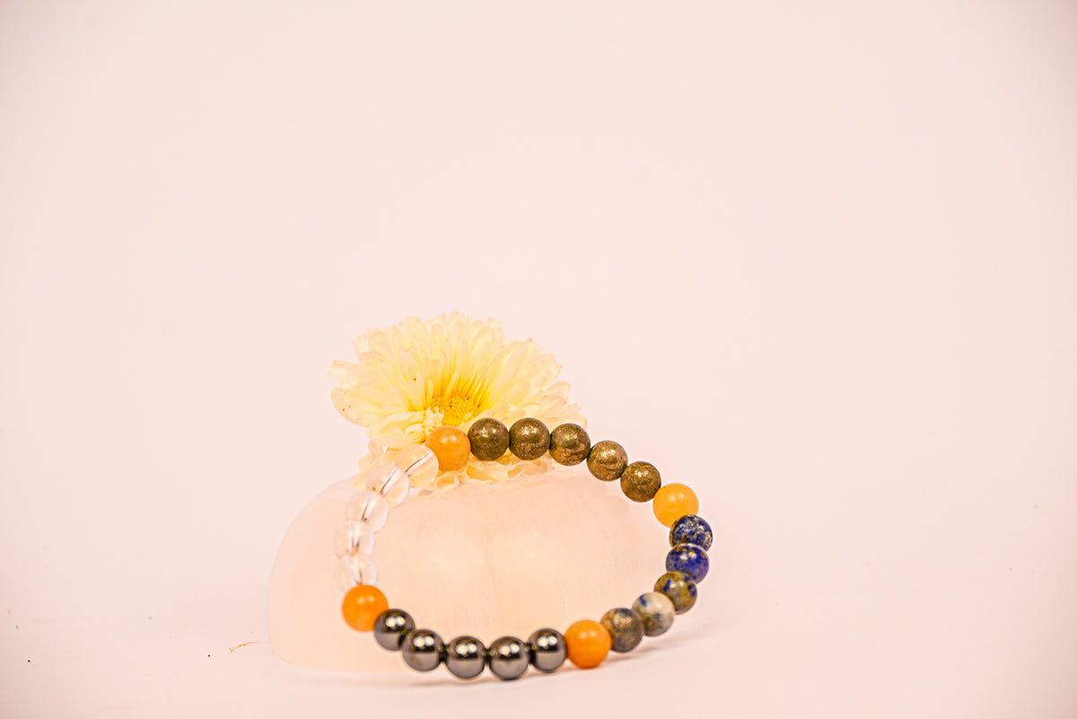 Kalavati Agate Tricolor Energy Stone Bracelet