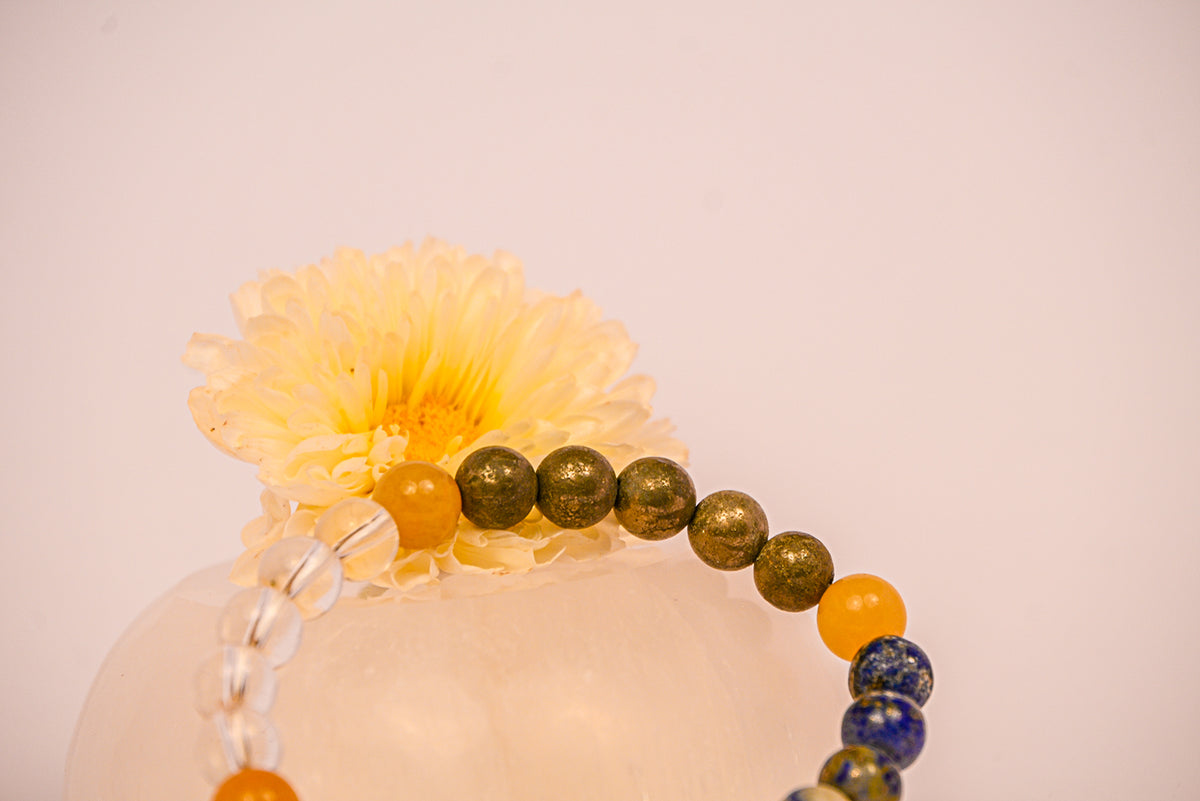 Kalavati Agate Tricolor Energy Stone Bracelet
