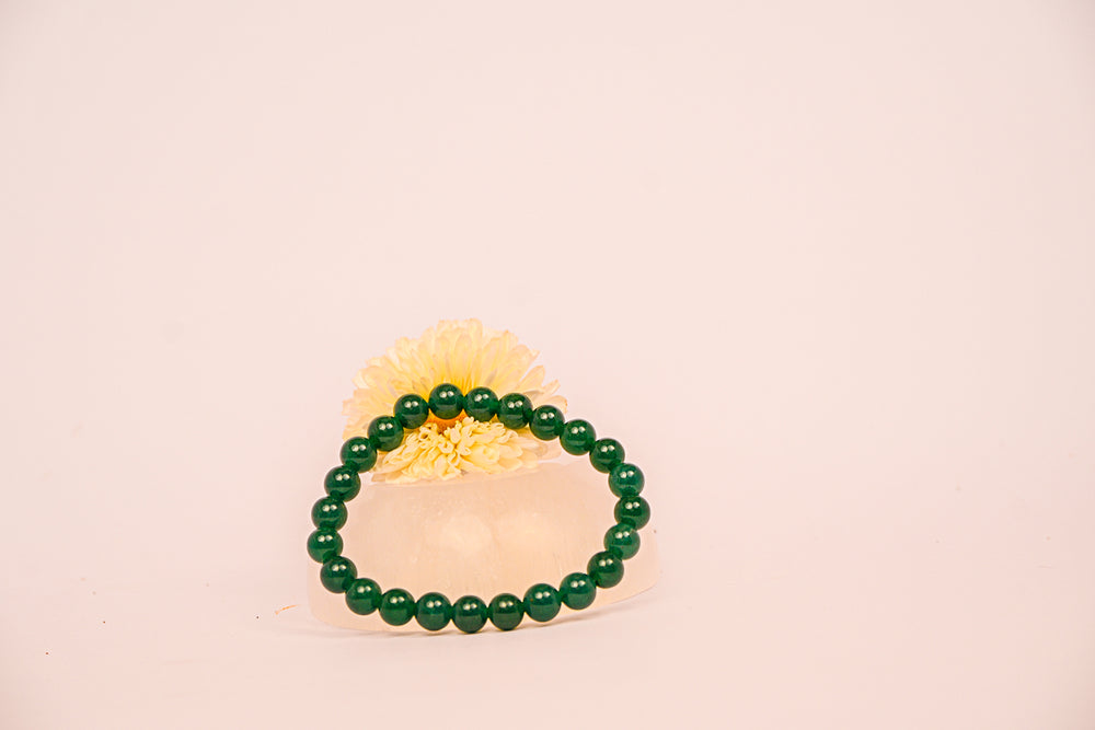 Kalavati Agate Emerald  Aura  Bracelet