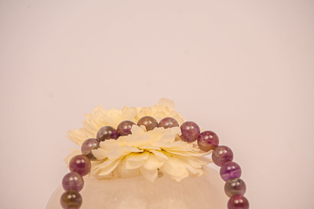 Kalavati Agate Lavender Bliss Crystal Bracelet