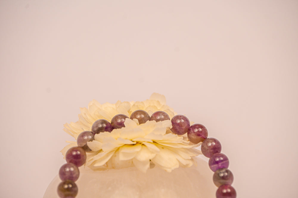 Kalavati Agate Lavender Bliss Crystal Bracelet