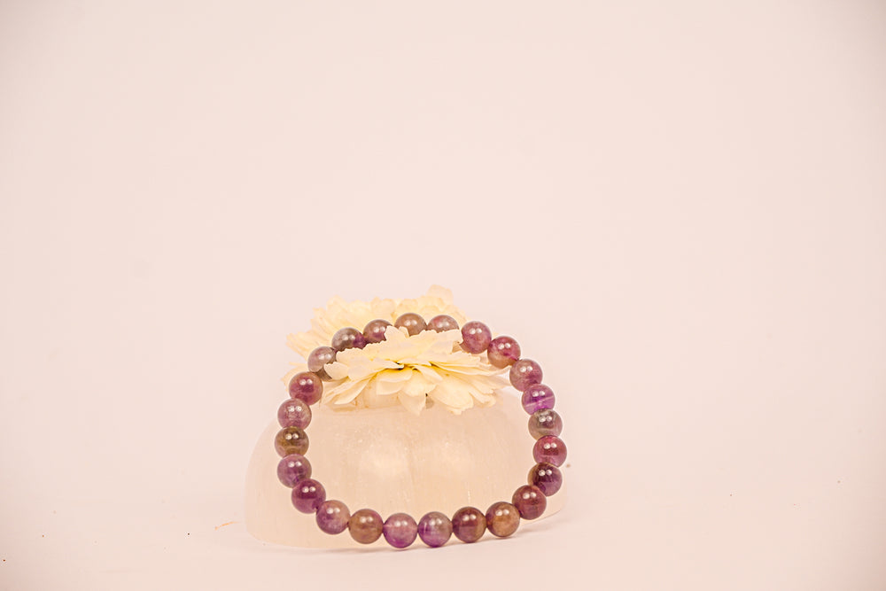 Kalavati Agate Lavender Bliss Crystal Bracelet