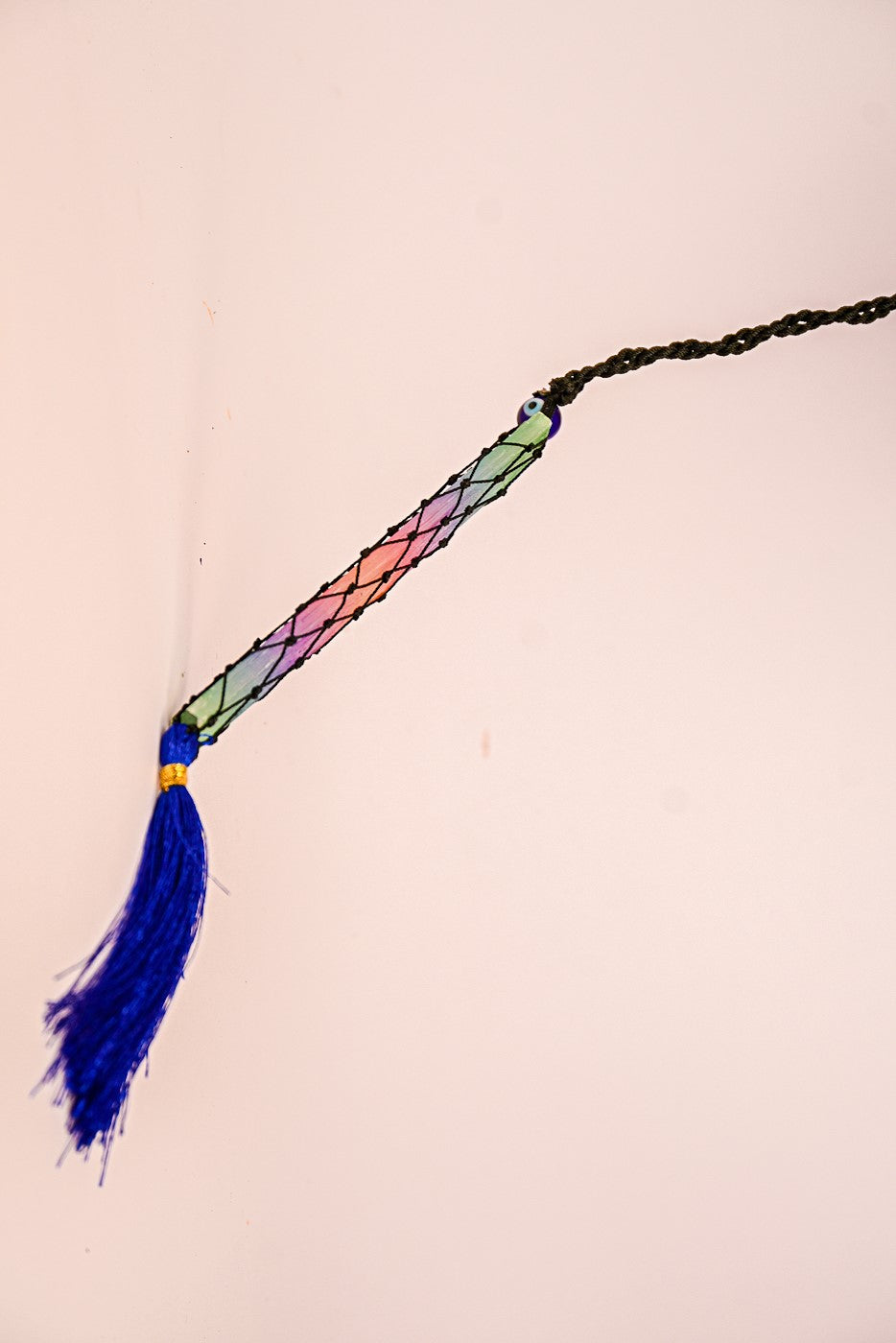 Kalavati Agate  Rainbow Crystal  Tassel