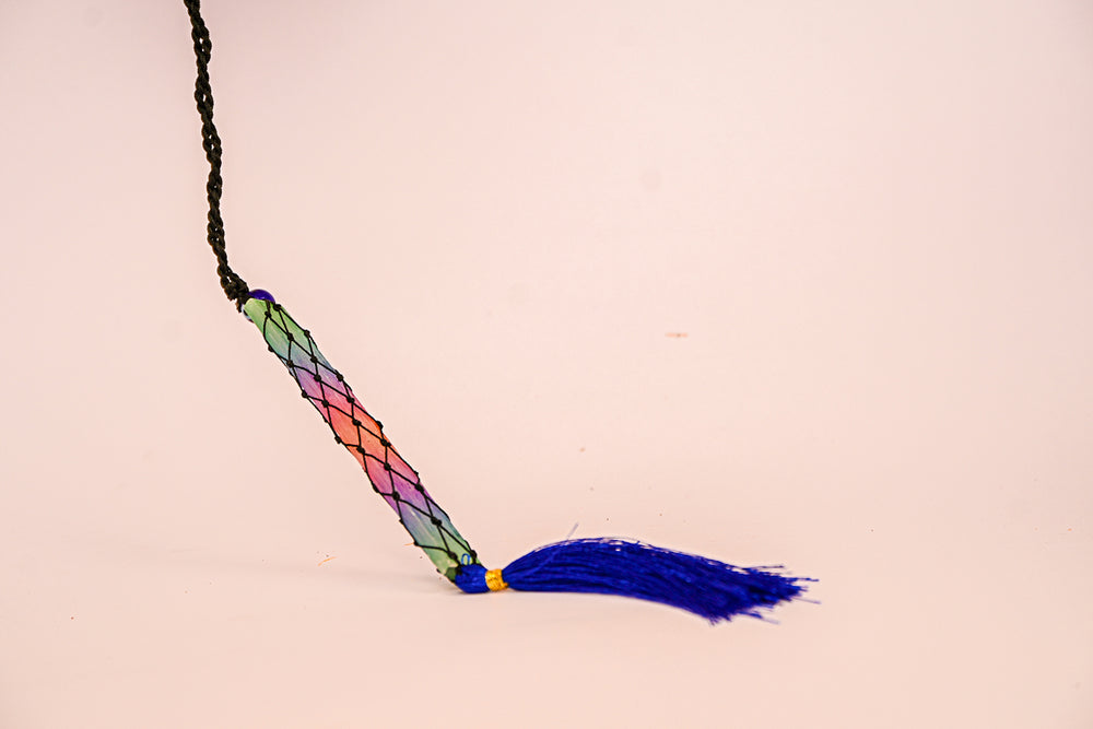 Kalavati Agate  Rainbow Crystal  Tassel