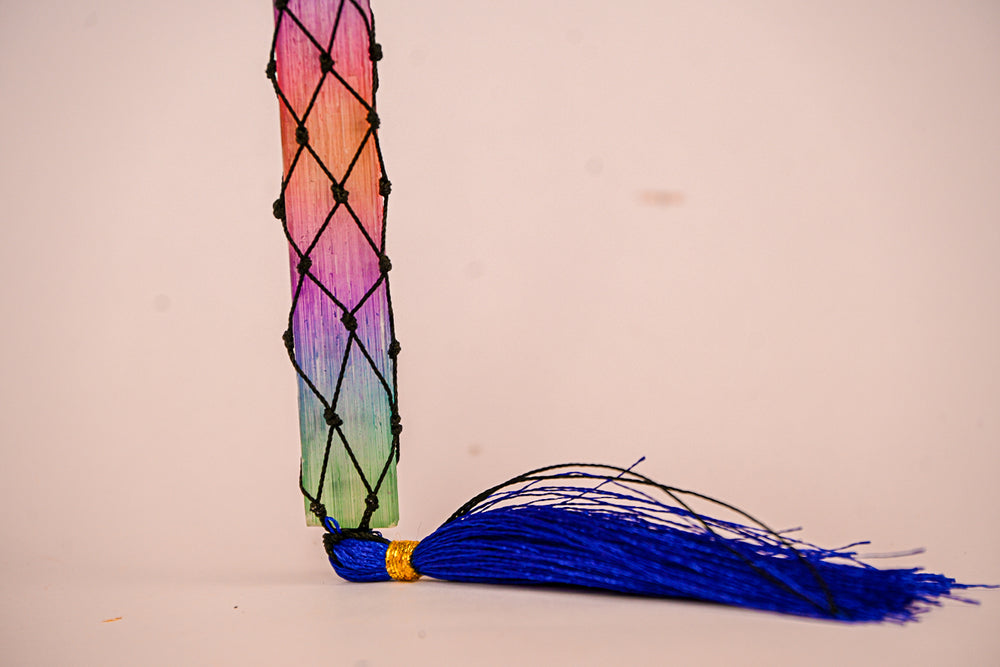 Kalavati Agate  Rainbow Crystal  Tassel