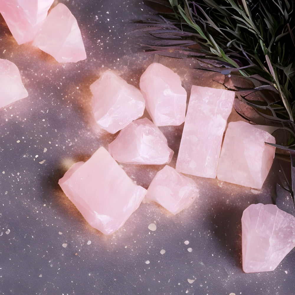 Kalawati Agate Natural Rose Quartz Rough Stone