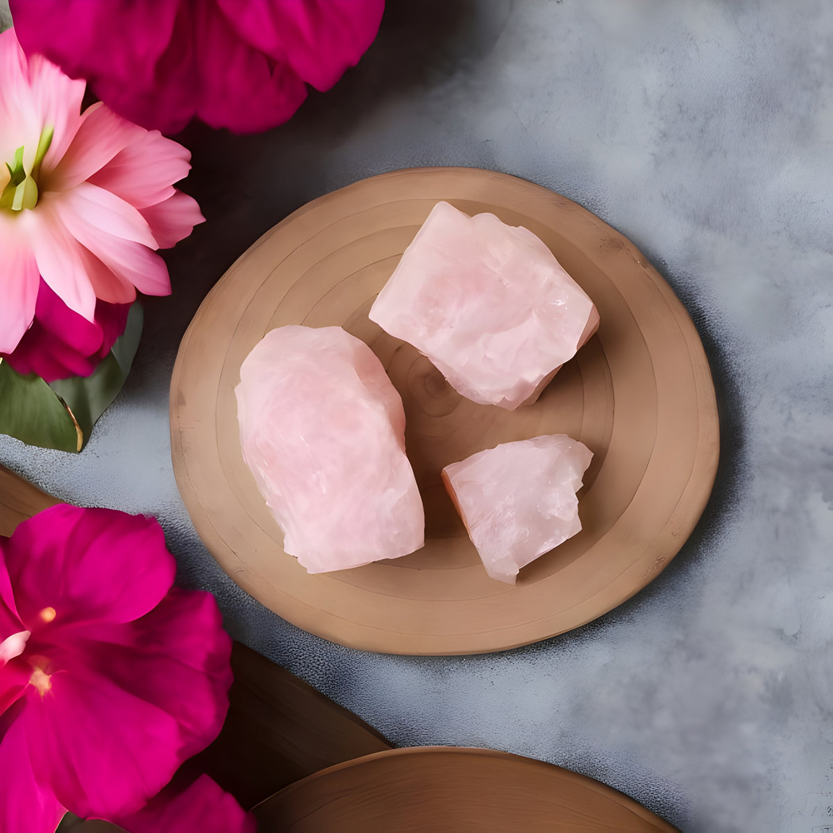Kalawati Agate Natural Rose Quartz Rough Stone