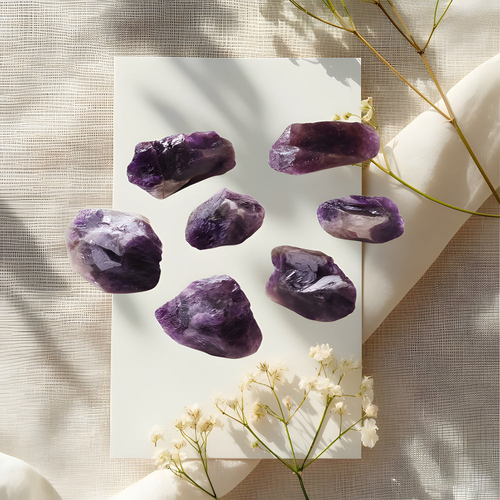 Kalavati Agate Purple Amethyst Natural Crystal