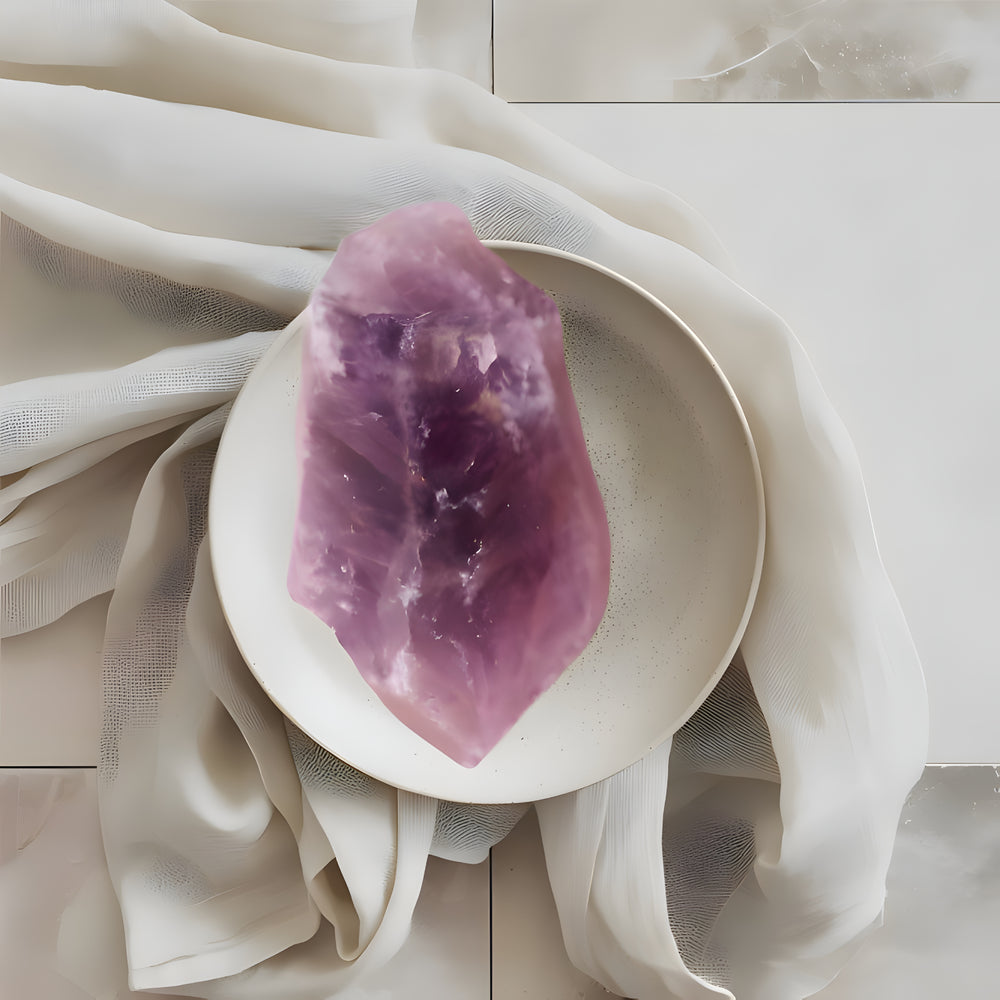 Kalavati Agate Premium Pink Amethyst Natural Stone