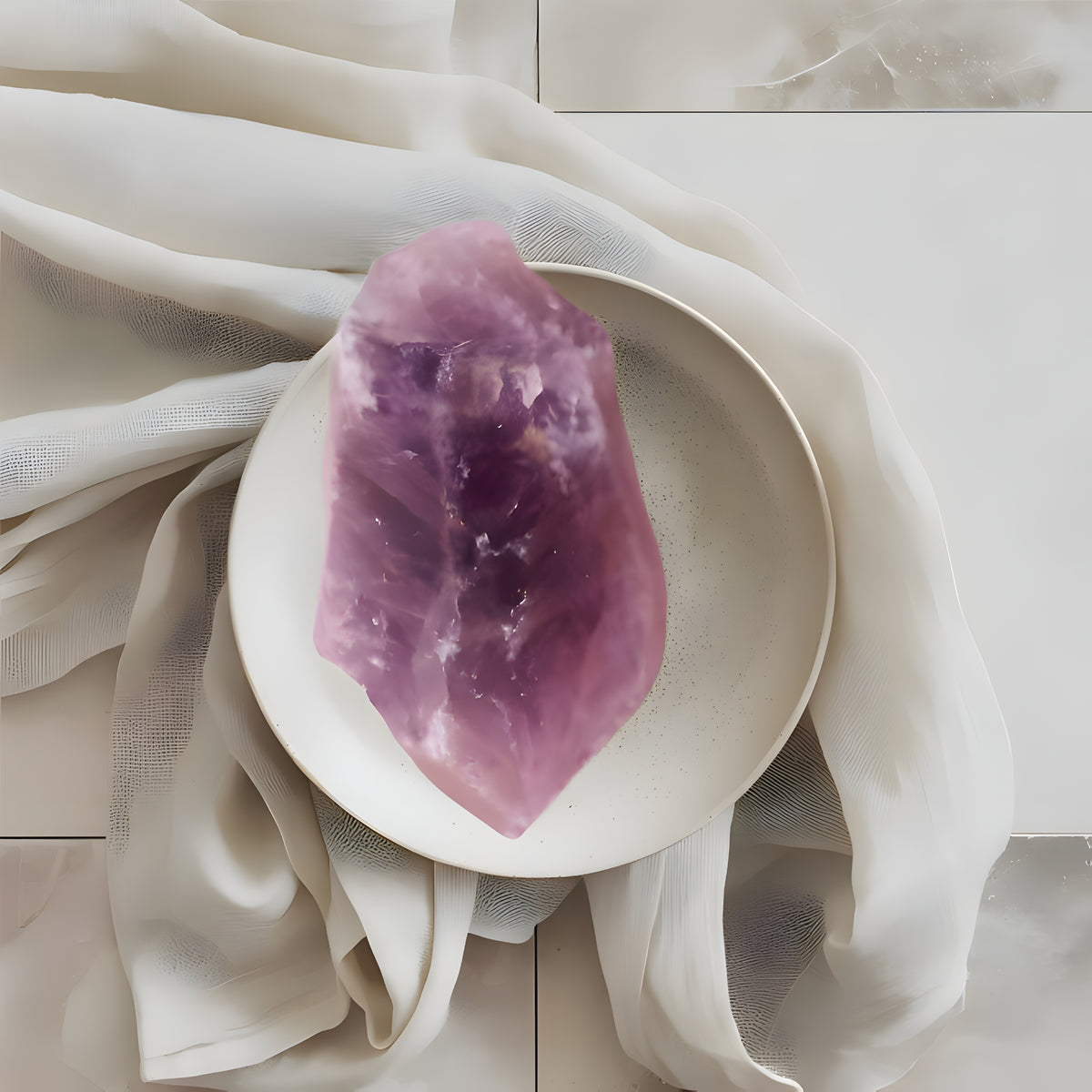 Kalavati Agate Premium Pink Amethyst Natural Stone