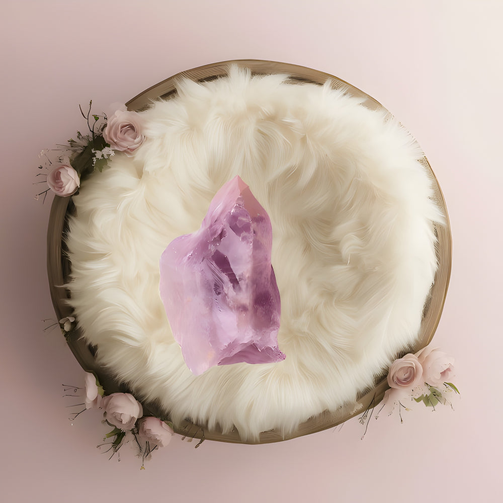 Kalavati Agate Premium Pink Amethyst Natural Stone