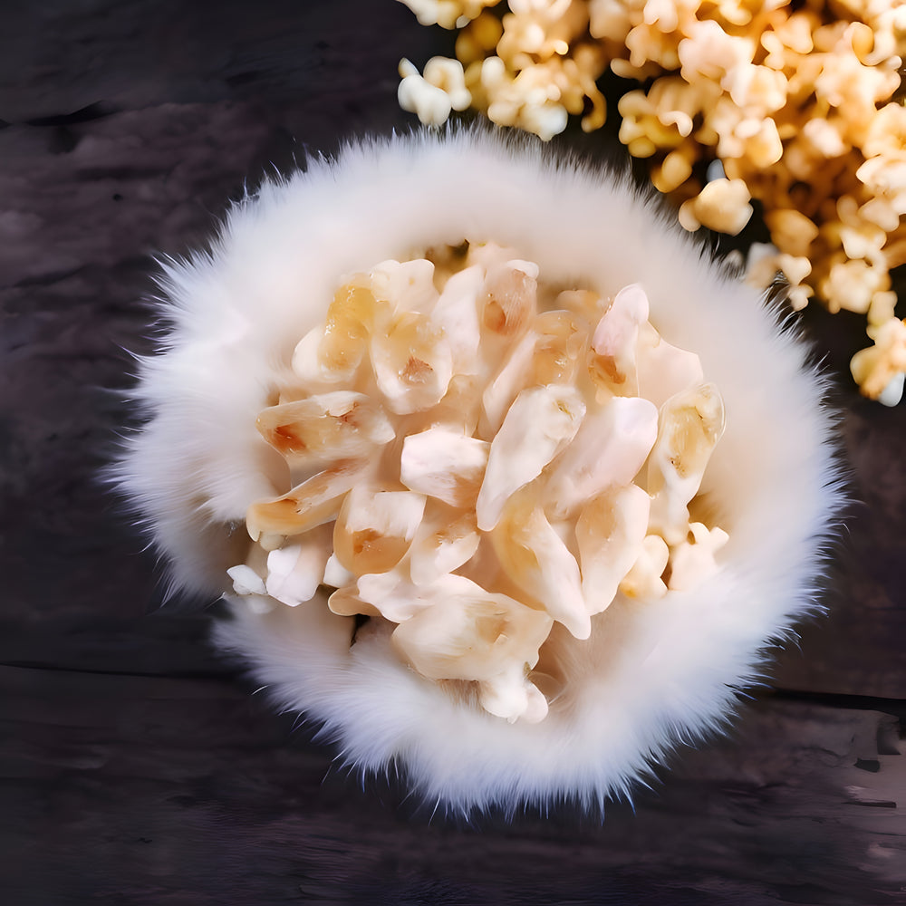 Kalavati Agate Raw Peach Moonstone Crystal Chips