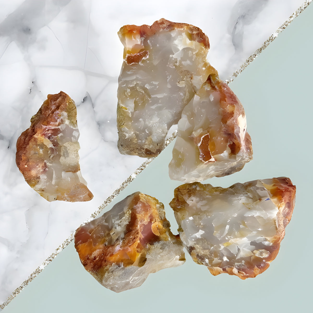 Kalavati Agate Premium Flower Agate Crystal