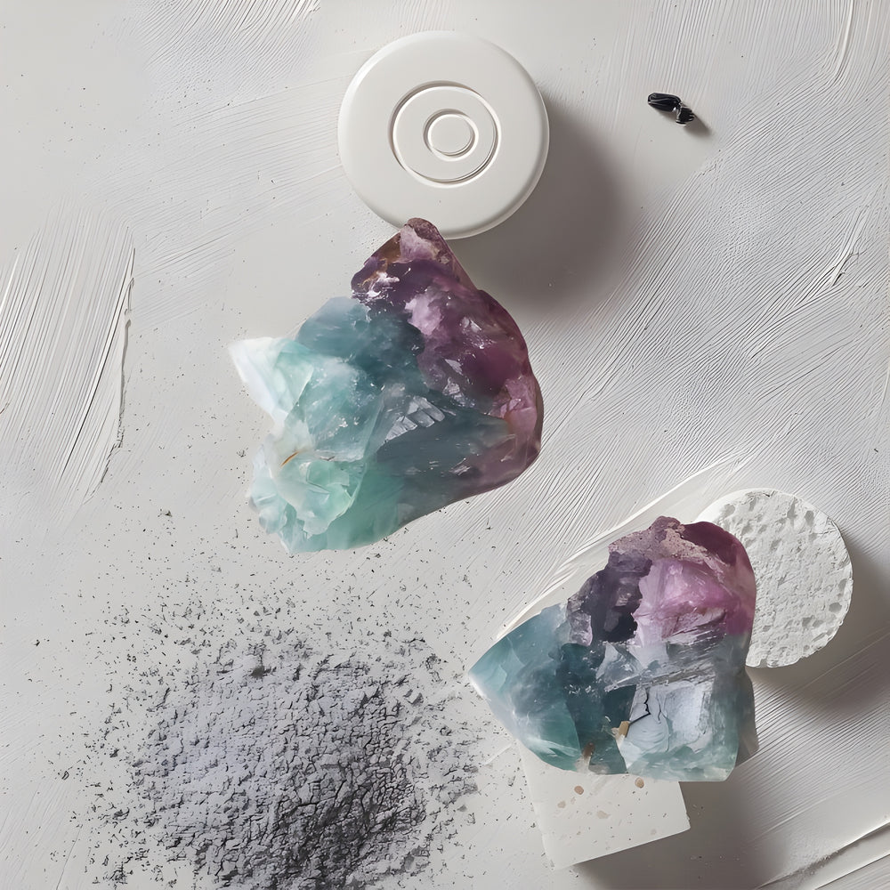 Kalavati Agate Premium Rainbow Fluorite Crystal
