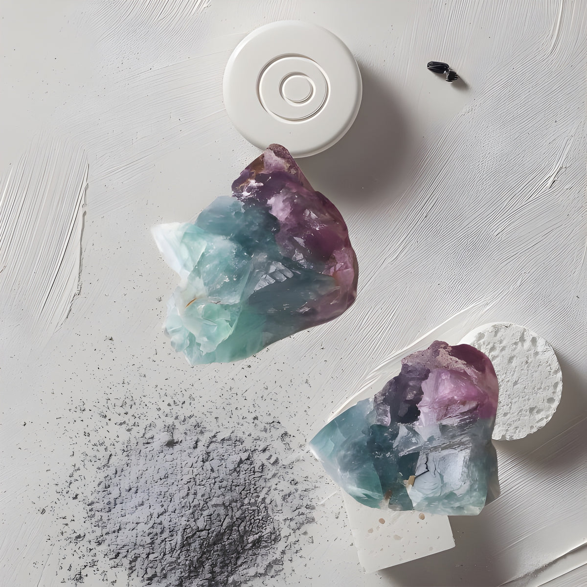 Kalavati Agate Premium Rainbow Fluorite Crystal