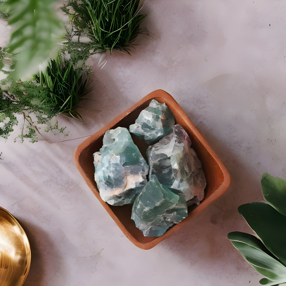 Kalavati Agate Premium Rainbow Fluorite Crystal
