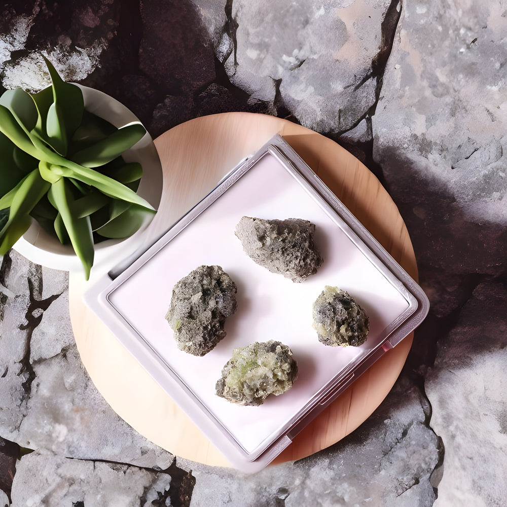 Kalavati Agate Premium Raw Peridot Crystal