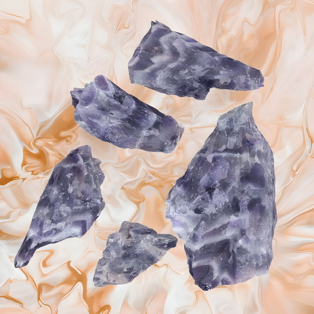 Kalavati Agate Raw Chevron Amethyst Crystal