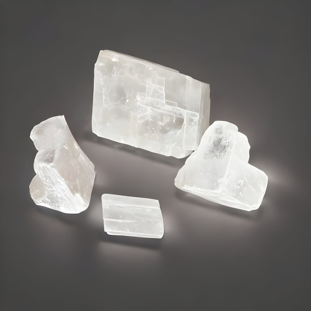 Kalavati Agate Natural White Selenite Stone