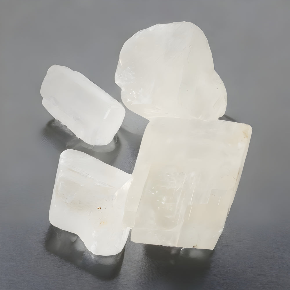 Kalavati Agate Natural White Selenite Stone