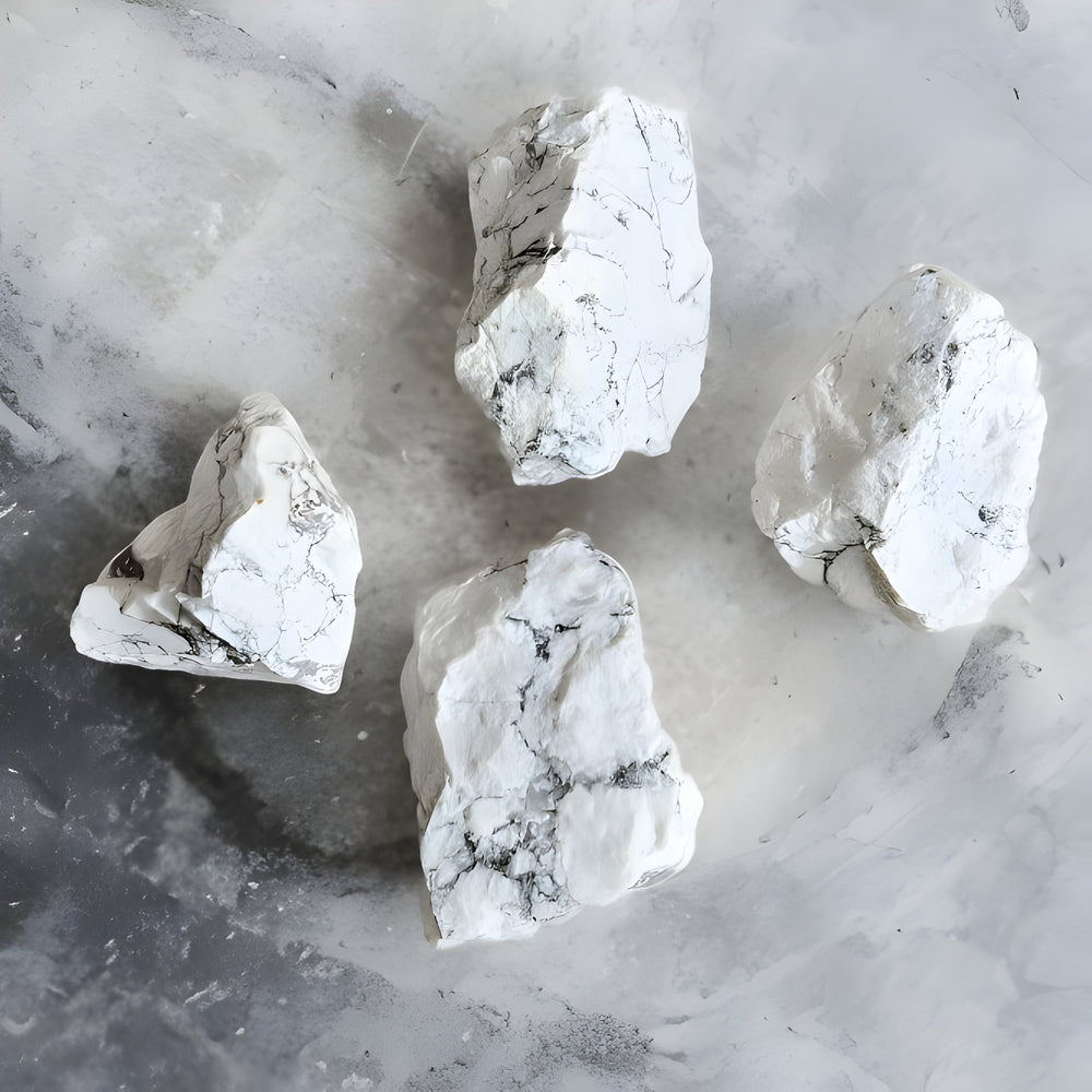 Kalavati Agate Premium Raw Howlite Crystal