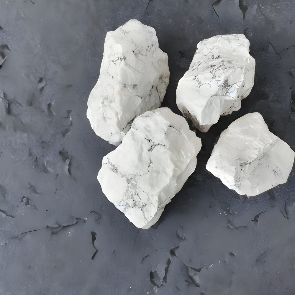 Kalavati Agate Premium Raw Howlite Crystal