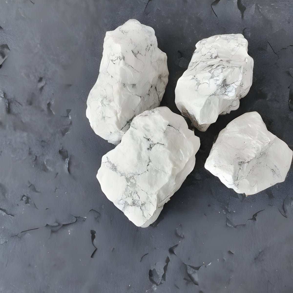 Kalavati Agate Premium Raw Howlite Crystal
