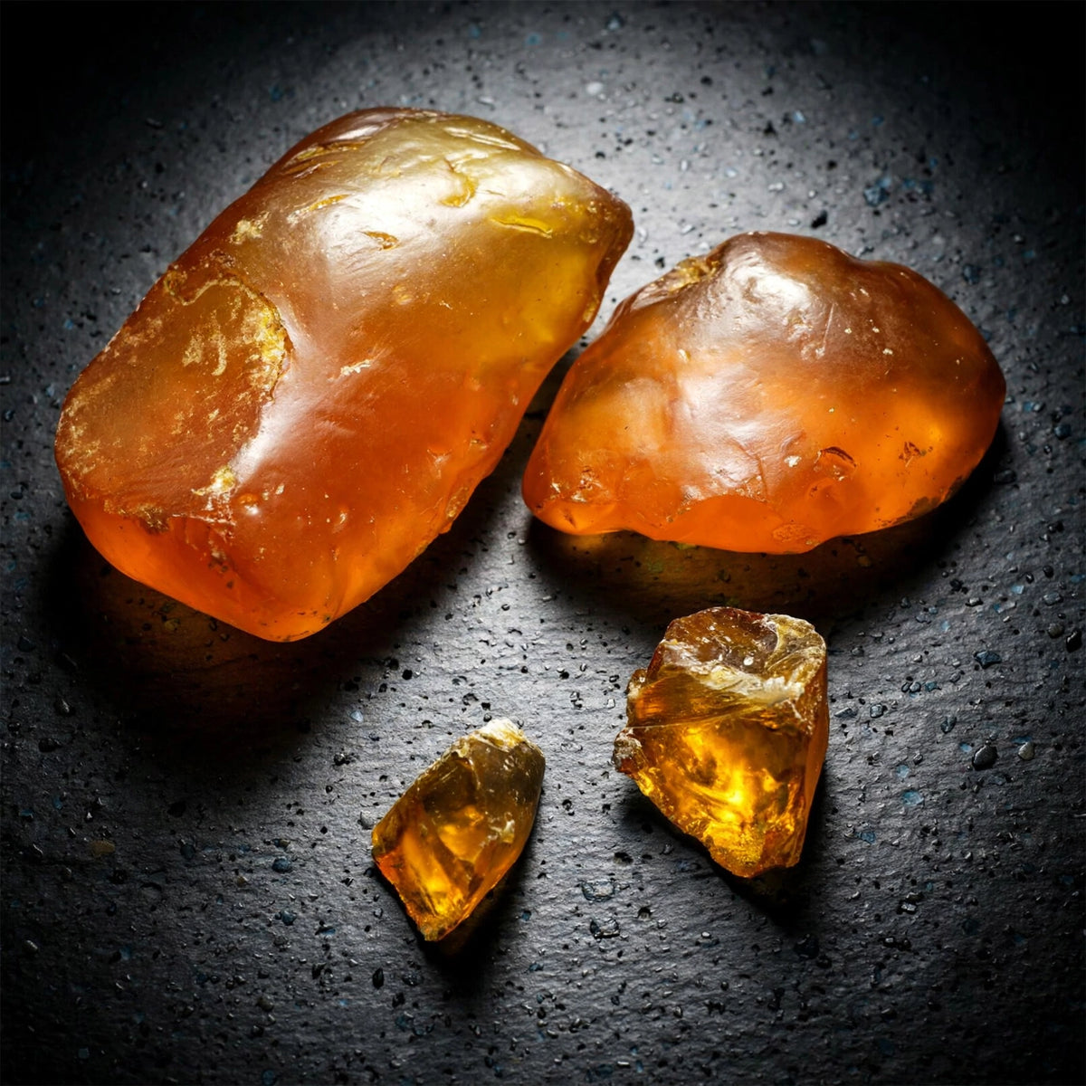 Kalavati Agate Premium Raw Amber Stone