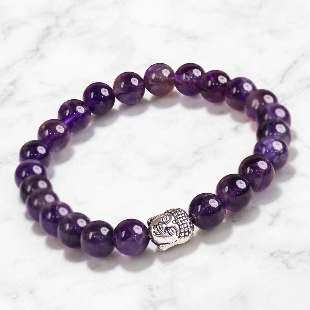Kalavati Agate Divine Amethyst Buddha Energy Bracelet