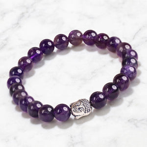 Kalavati Agate Divine Amethyst Buddha Energy Bracelet