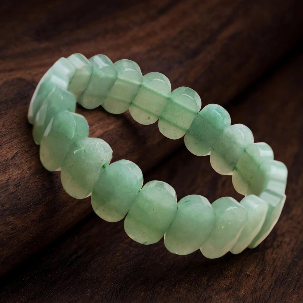 Aventurine Oval Faceted Bracelet