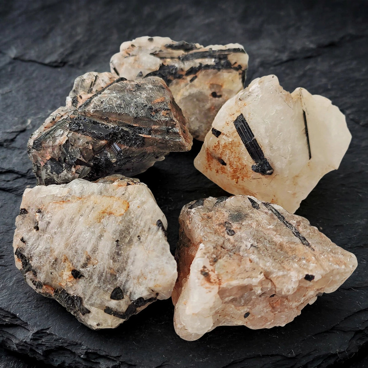Kalavati Agate Authentic Tourmalinated Quartz